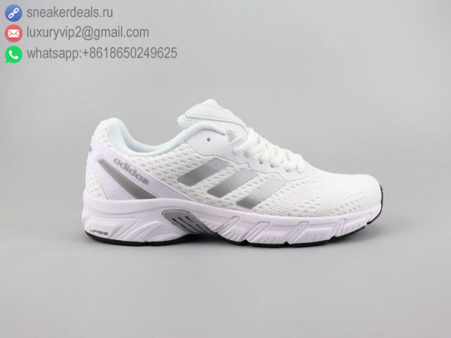 ADIDAS ENERGY BOOST 2 ESM WHITE SILVER MEN RUNNING SHOES